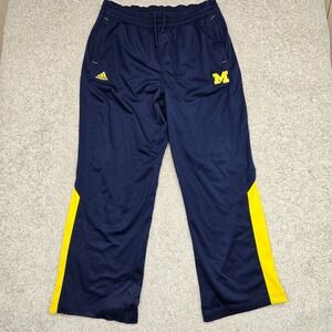 Michigan Wolverines‎ Player Issued Adidas pants mens XL climalite *FLAW*